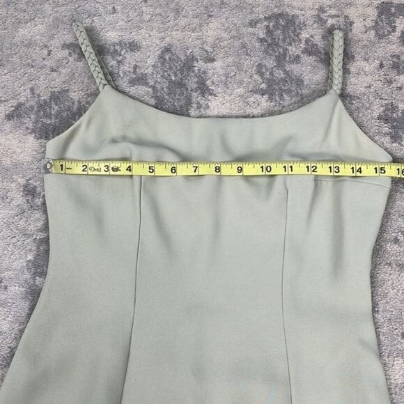 Watters and Watters Mother of the Bride Midi Dress Gown Bolero Pastel Green Sz 4 - Picture 5 of 13